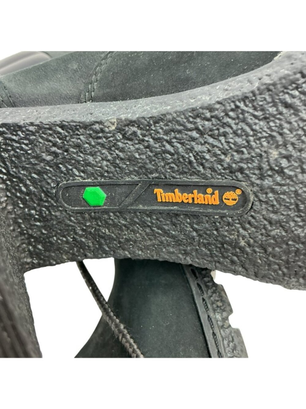 Timberland Tillston 6” Nubuck Block Heel Lace Boots Womens 8.5 Defender Repellen - Picture 15 of 16